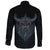Viking Long Sleeve Button Shirt Odin Angry RLT12 - Wonder Print Shop