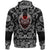 Viking Hoodie Head With Vintage with Bandana Paisley Style RLT12 - Wonder Print Shop