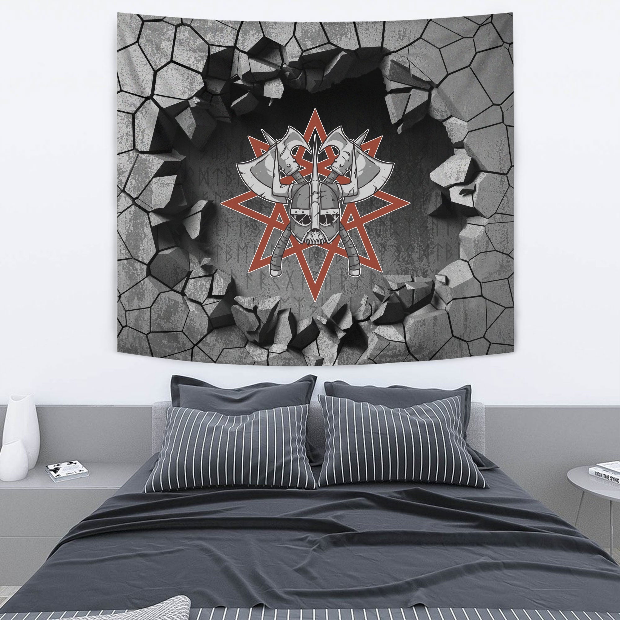 Viking Tapestry - Helm of Awe New Tapestry RLT12 - Wonder Print Shop