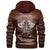 Viking Helmet Background Star Leather Jacket RLT12 - Wonder Print Shop