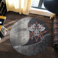 viking-carpet-helmet-background-star-round-carpet