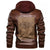 Viking Hero Fighting Mythical Beasts Leather Jacket RLT12 - Wonder Print Shop