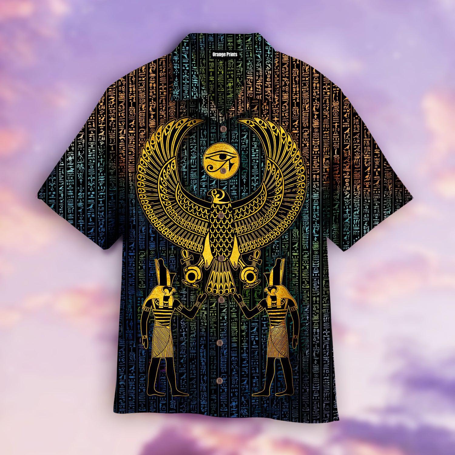 hieroglyphics-ancient-egypt-hawaiian-shirt