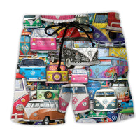 hippie-colorful-car-peace-life-hawaiian-shorts
