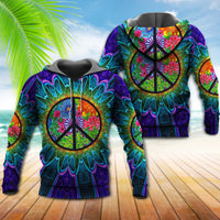 Hippie Style Lover Stunning Hoodie - Wonder Print Shop