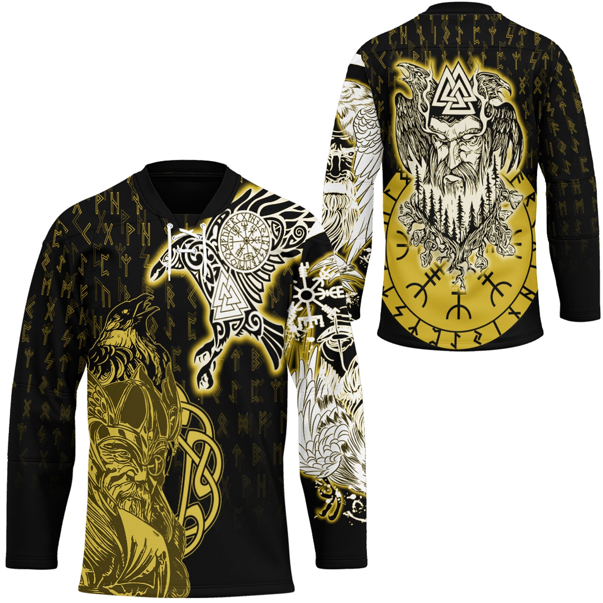 wonder-print-clothing-odin-and-raven-viking-gold-hockey-jersey