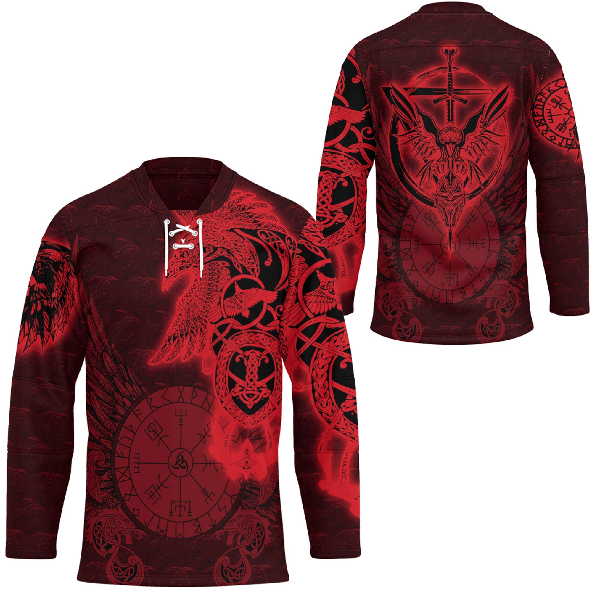 wonder-print-clothing-viking-raven-red-hockey-jersey