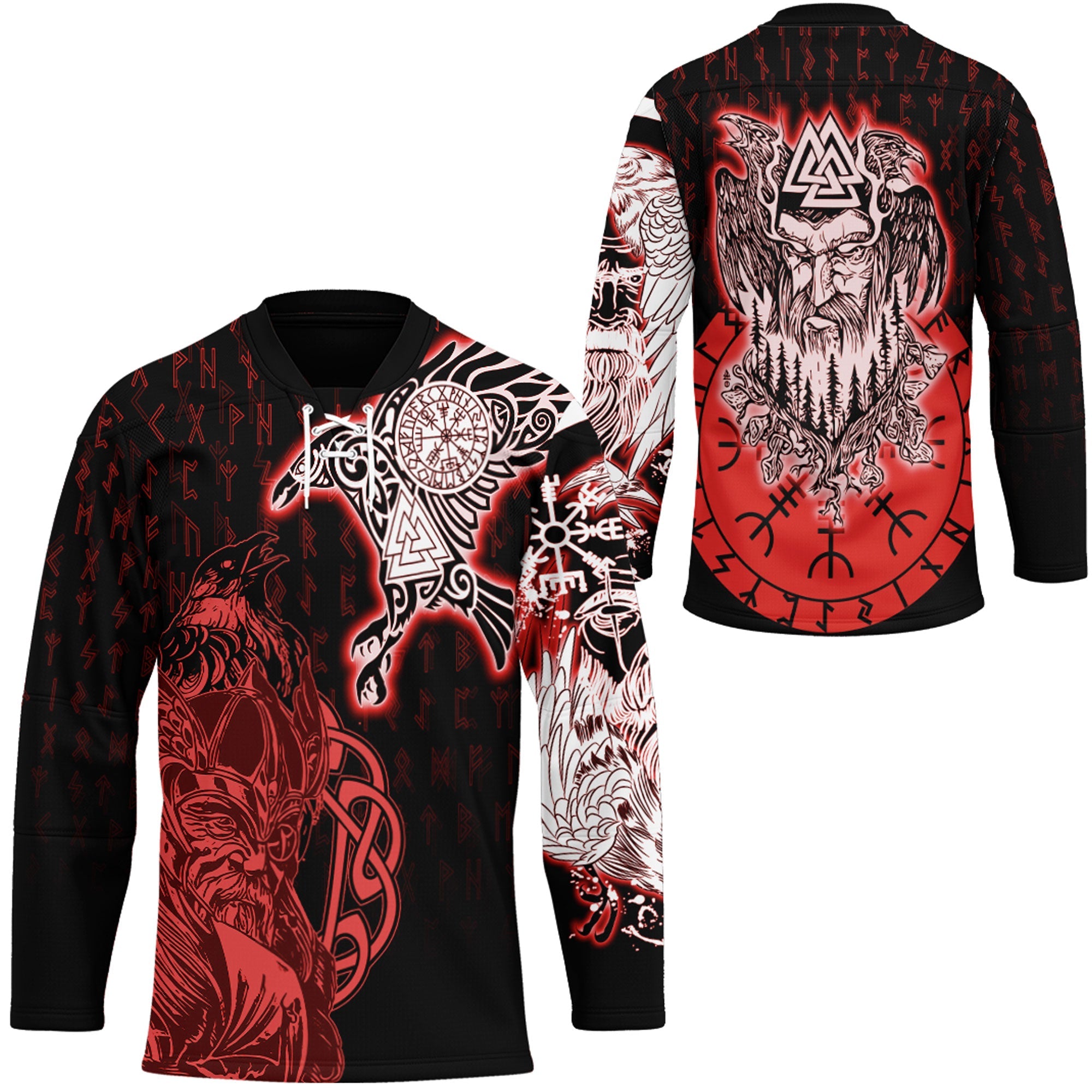 wonder-print-clothing-odin-and-raven-viking-red-hockey-jersey