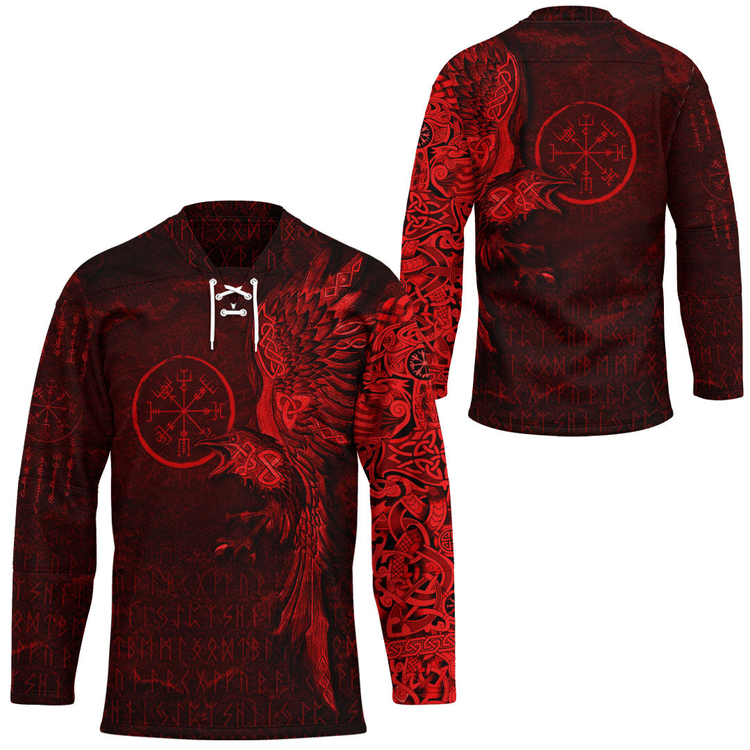viking-clothing-vegvisir-with-raven-viking-compass-hockey-jersey-red-version