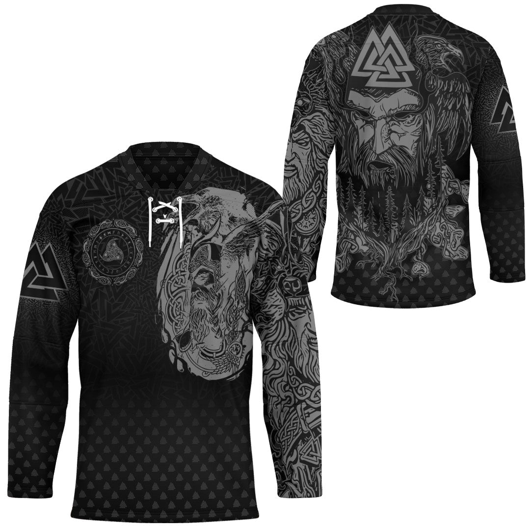 viking-clothing-viking-odin-raven-tattoo-style-special-version-hockey-jersey