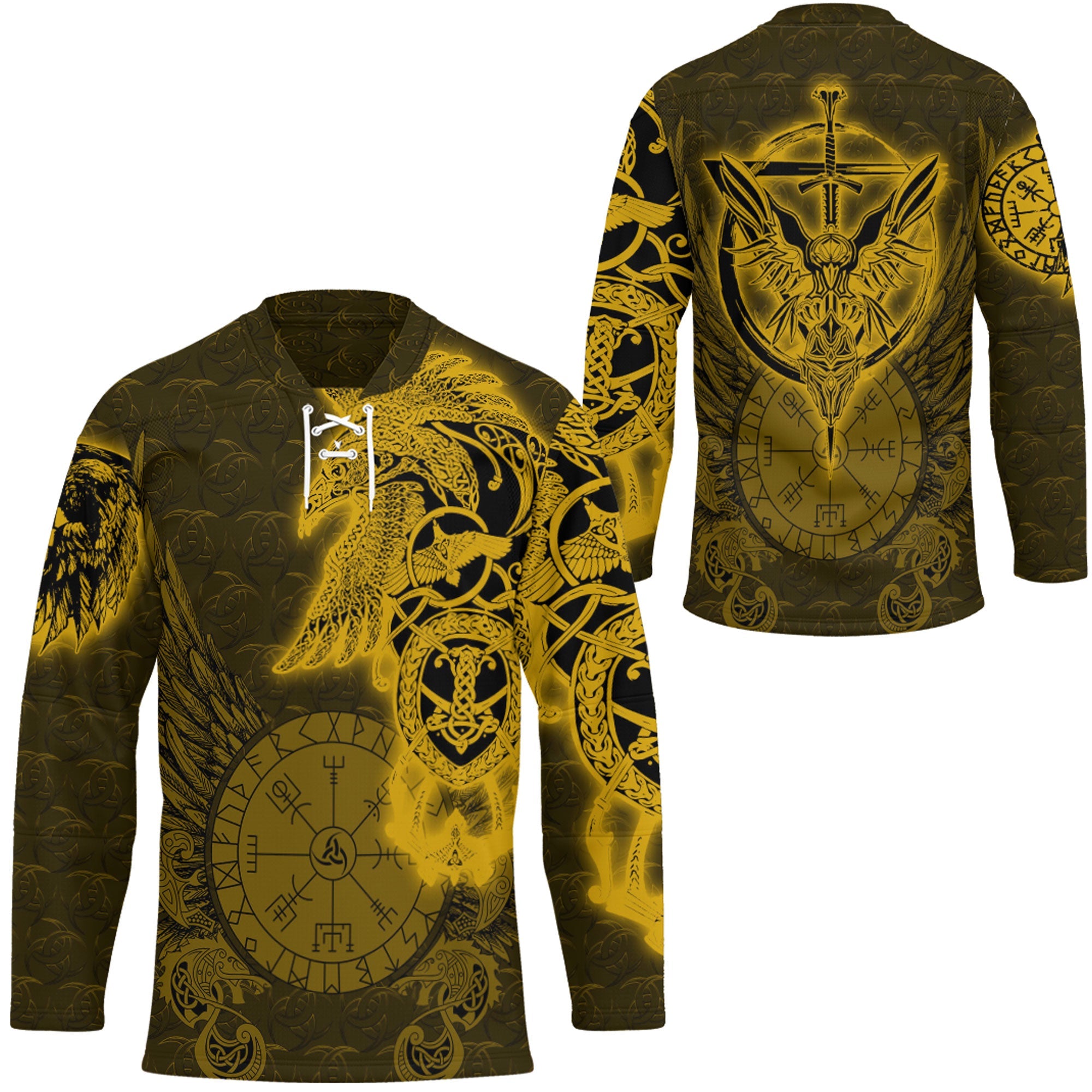wonder-print-clothing-viking-raven-gold-hockey-jersey