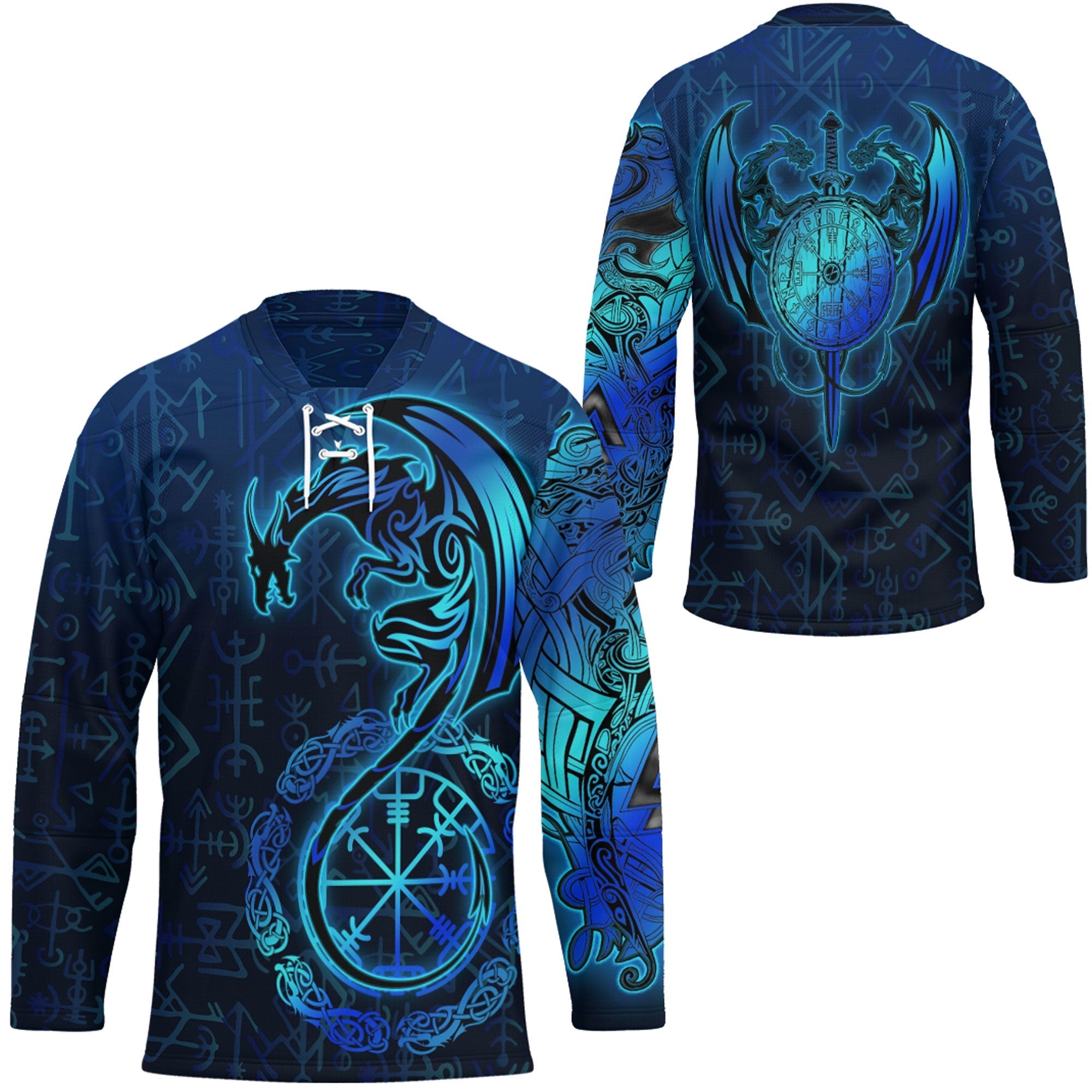 wonder-print-clothing-viking-dragon-and-vegvisir-blue-version-hockey-jersey