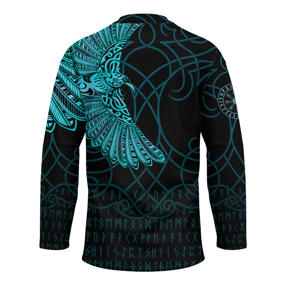viking-clothing-viking-odins-celtic-ravens-cyan-version-hockey-jersey