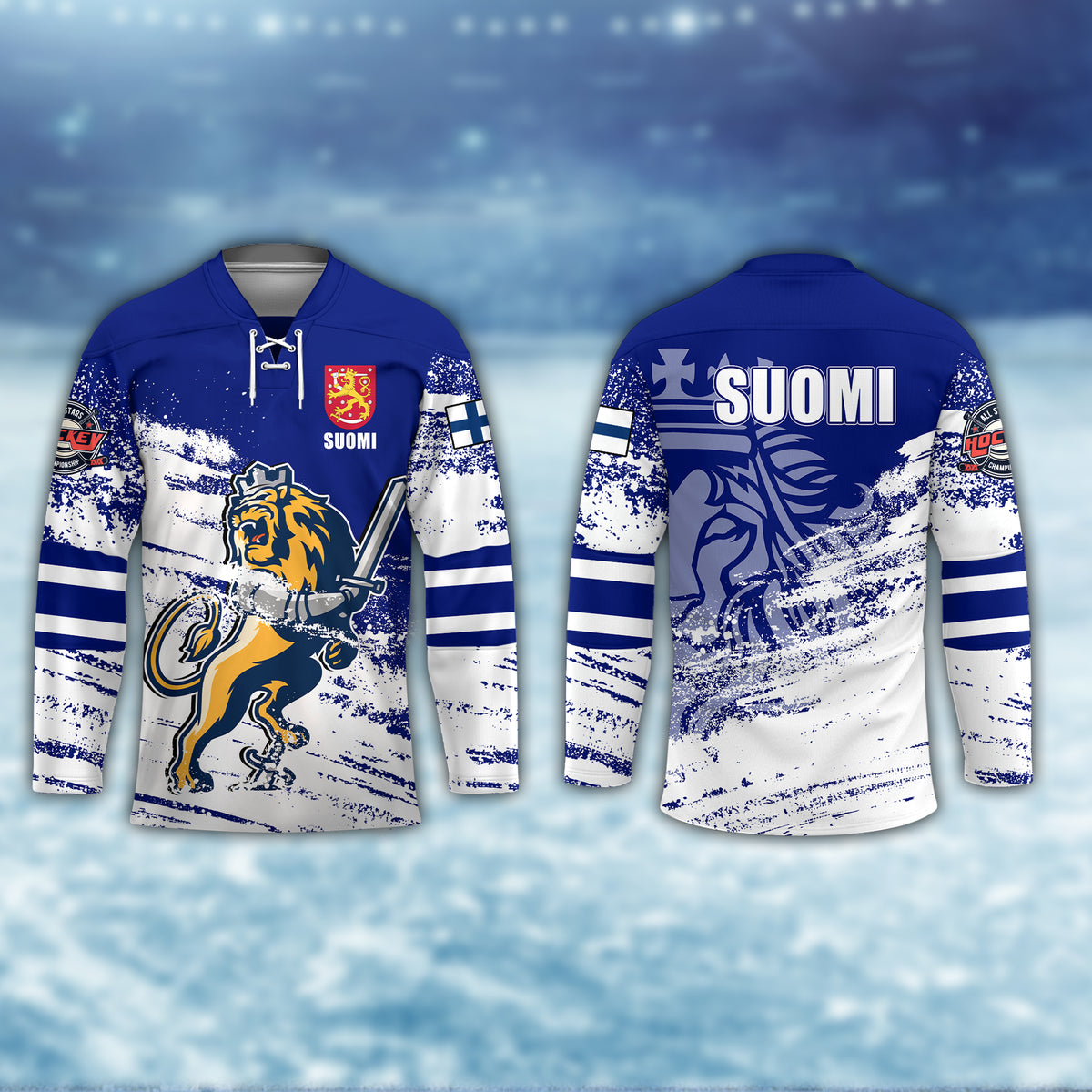 Finland Suomi Leijonat Hockey - Hockey Jersey LT2