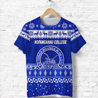 Custom Hofangahau College Christmas T Shirt Simple Style LT8 - Wonder Print Shop