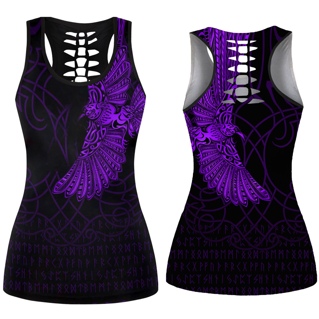 viking-clothing-viking-odins-raven-tattoo-purple-version-hollow-tank-top