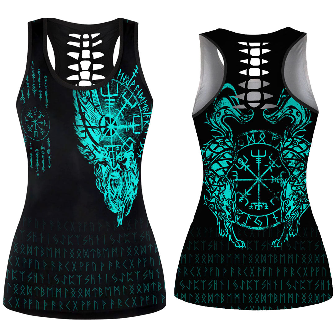 viking-clothing-viking-compass-vegvisir-tattoo-cyan-version-hollow-tank-top