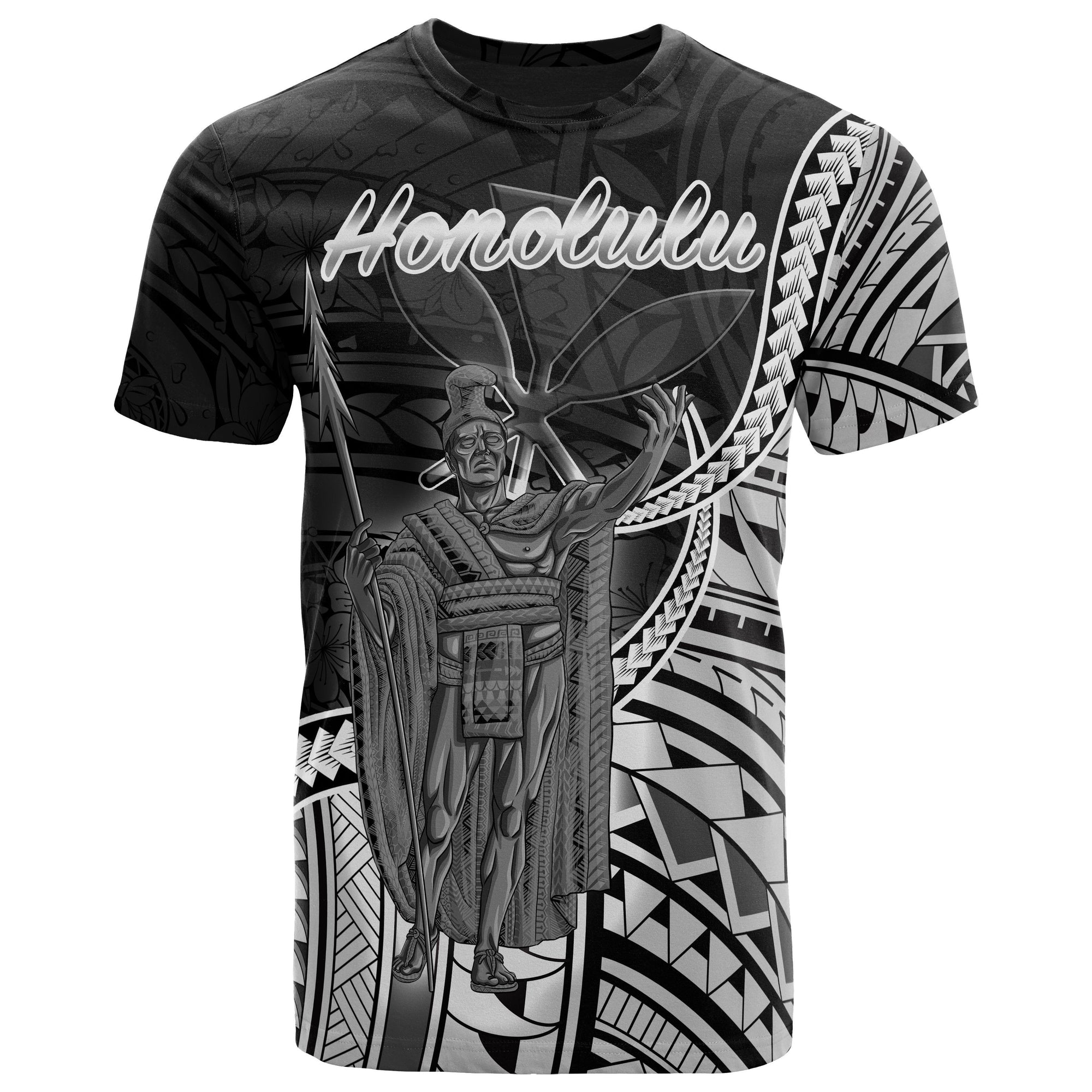 hawaii-t-shirt-honoloulu-kingdom-of-hawaii-polynesian-patterns