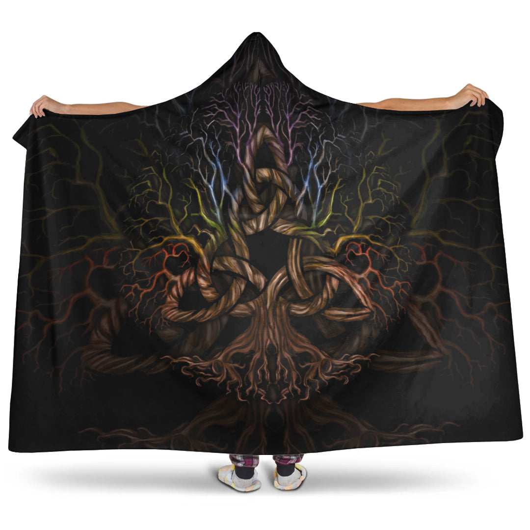 viking-hooded-blanket-colorful-tree-of-life-with-triquetra-hooded-blanket