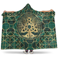 viking-hooded-blanket-tree-of-life-with-triquetra-malachite-and-gold-hooded-blanket