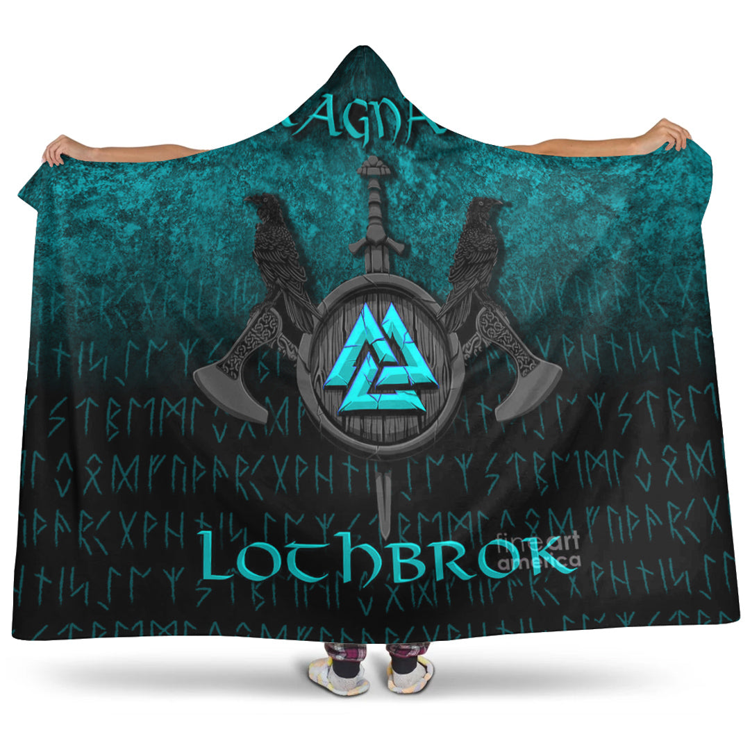 viking-hooded-blanket-ragnar-lothbrok-ragnar-lodbrok-viking-warrior-cyan-version-hooded-blanket