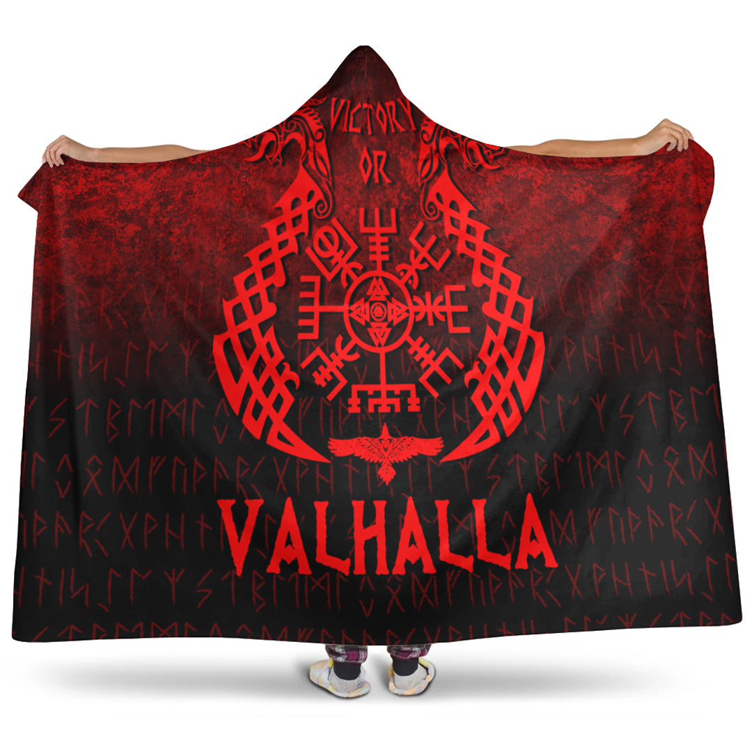 wonder-print-shop-hooded-blanket-victory-or-valhalla-red-version-hooded-blanket