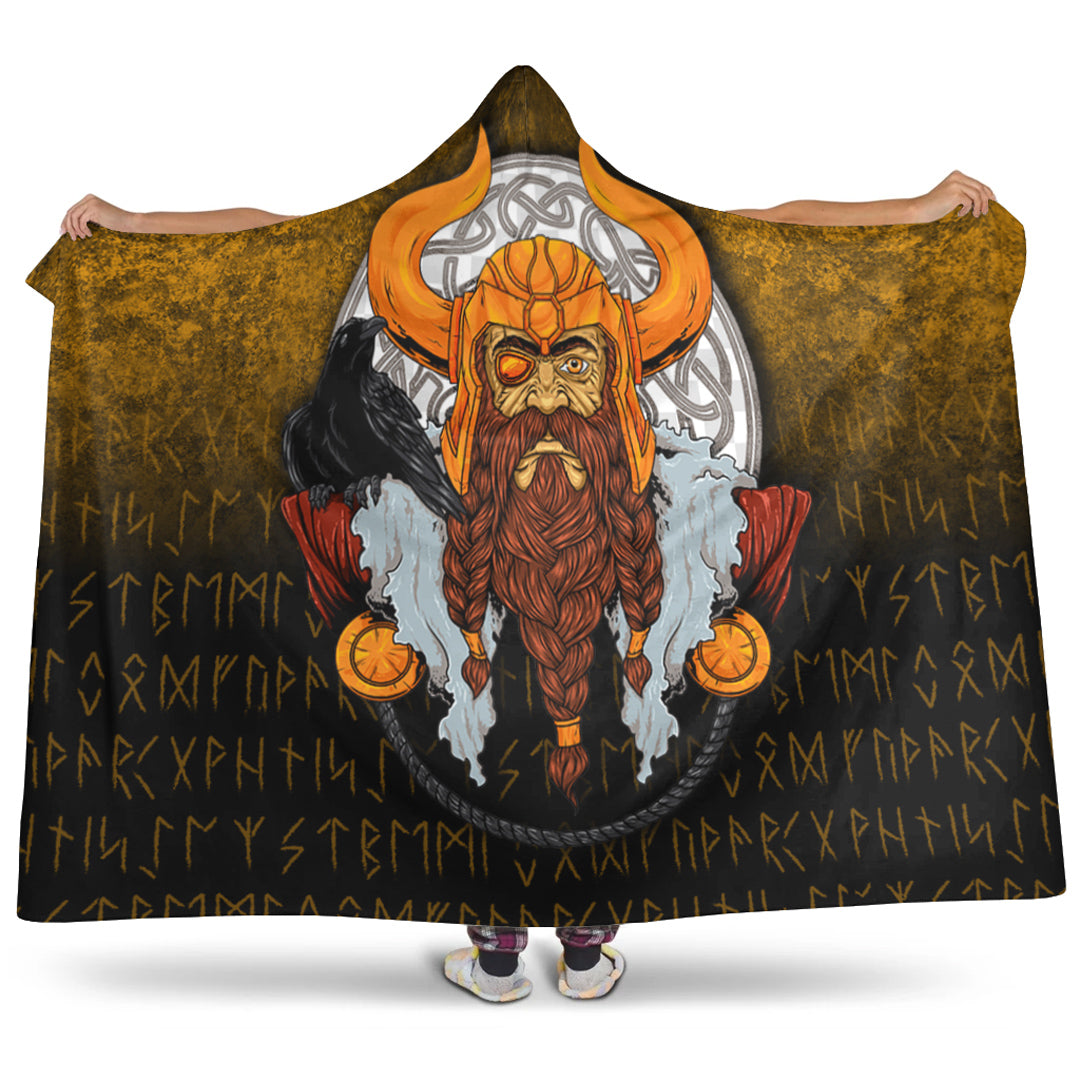 viking-hooded-blanket-viking-god-odin-raven-hooded-blanket