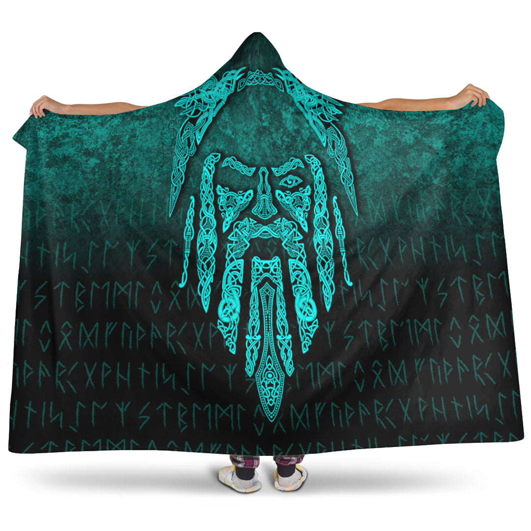 viking-hooded-blanket-eye-of-odin-cyan-version-hooded-blanket