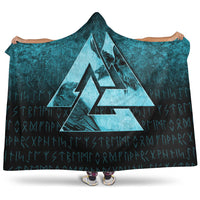 viking-hooded-blanket-huginn-muninn-ravens-from-odin-viking-cyan-version-hooded-blanket