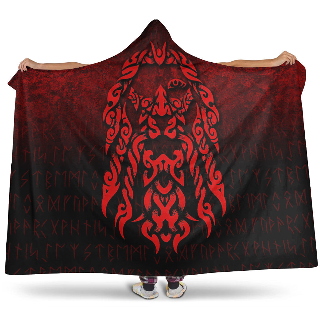 viking-hooded-blanket-viking-god-odin-allfather-in-asgard-raven-god-red-version-hooded-blanket