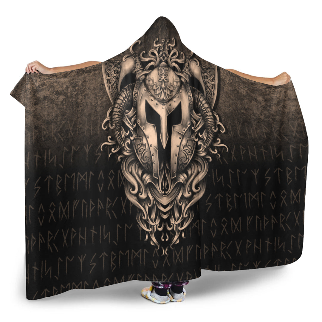 viking-hooded-blanket-the-armor-of-viking-gold-version-hooded-blanket
