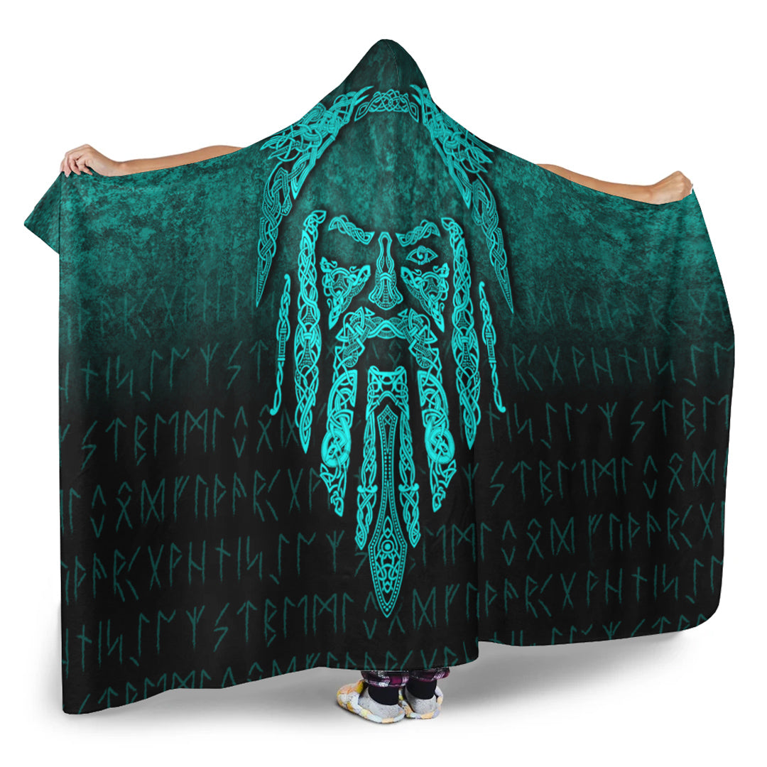 viking-hooded-blanket-eye-of-odin-cyan-version-hooded-blanket