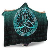 viking-hooded-blanket-vegvisir-nordic-viking-rune-cyan-versionhooded-blanket