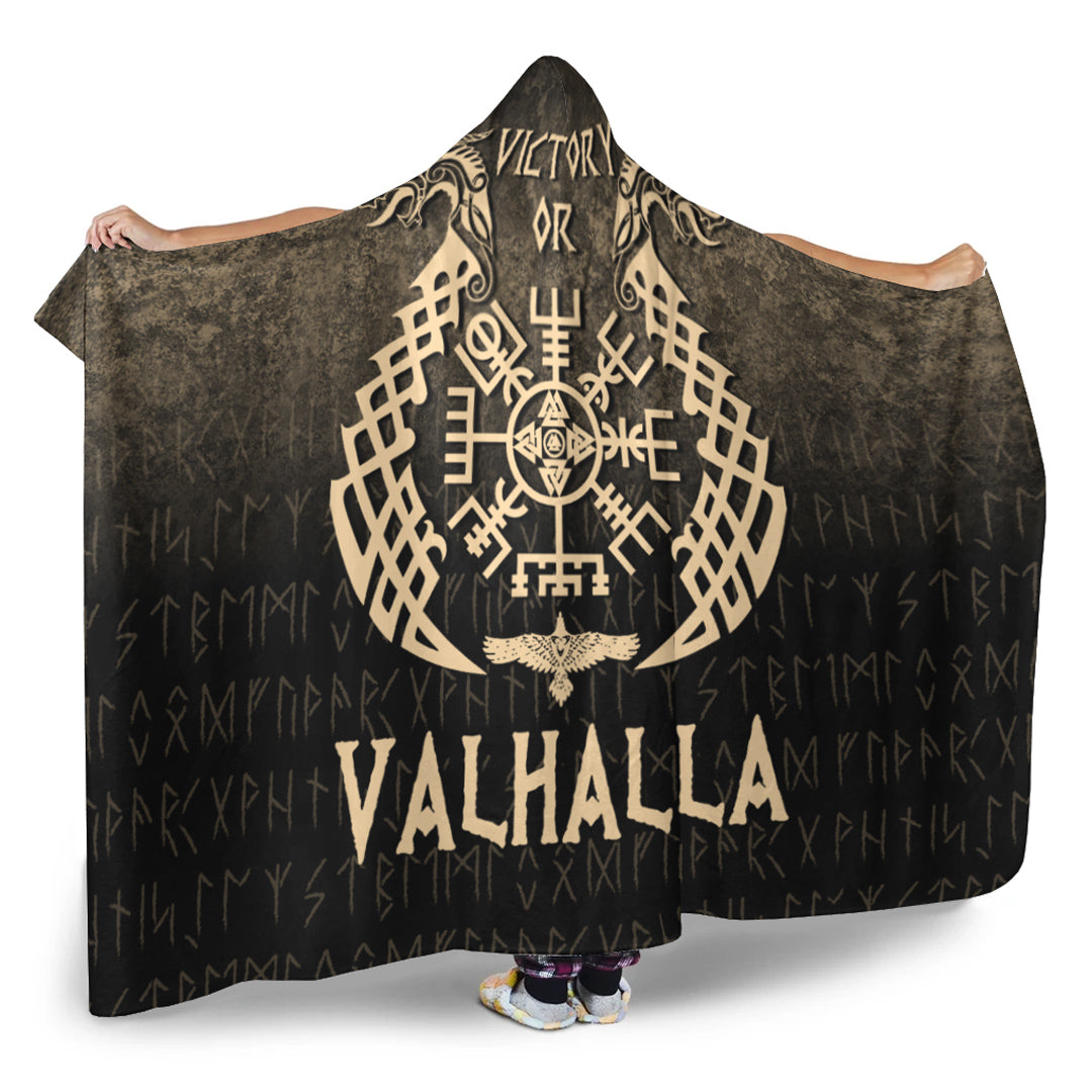 wonder-print-shop-hooded-blanket-victory-or-valhalla-gold-version-hooded-blanket