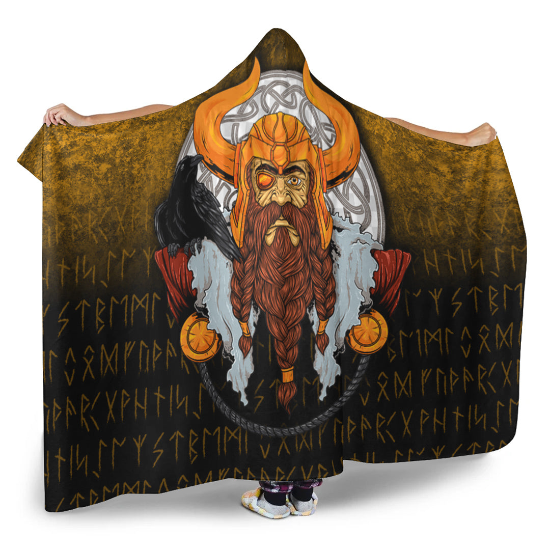 viking-hooded-blanket-viking-god-odin-raven-hooded-blanket