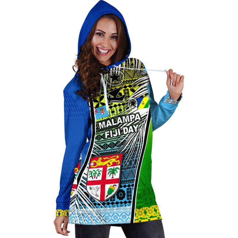 Vanuatu Malampa Fiji Day Hoodie Dress 2022 LT6 - Wonder Print Shop