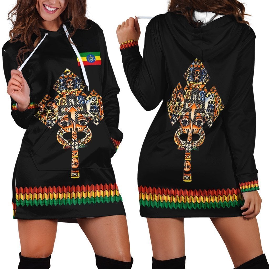 ethiopian-hoodie-dress-habesha-holy-cross-black