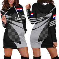 Croatia Hoodie Dress Flag Jersey - Wonder Print Shop