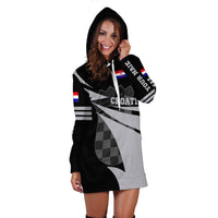 Croatia Hoodie Dress Flag Jersey - Wonder Print Shop