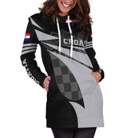 Croatia Hoodie Dress Flag Jersey - Wonder Print Shop