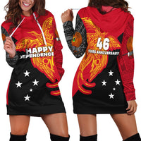 Papua New Guinea Women Hoodie Dress Independence Day Flag Style LT16 - Wonder Print Shop