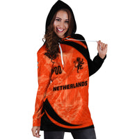 (Custom Personalised) The Netherlands Football 2021 Women Hoodie Dress Sport Style LT16 - Wonder Print Shop