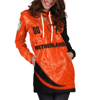 (Custom Personalised) The Netherlands Football 2021 Women Hoodie Dress Sport Style LT16 - Wonder Print Shop