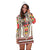 Ethiopia Hoodie Dress Dashiki White Style LT6 - Wonder Print Shop