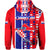 Croatia Hoodie Football Flag Minimalist Style - Wonder Print Shop