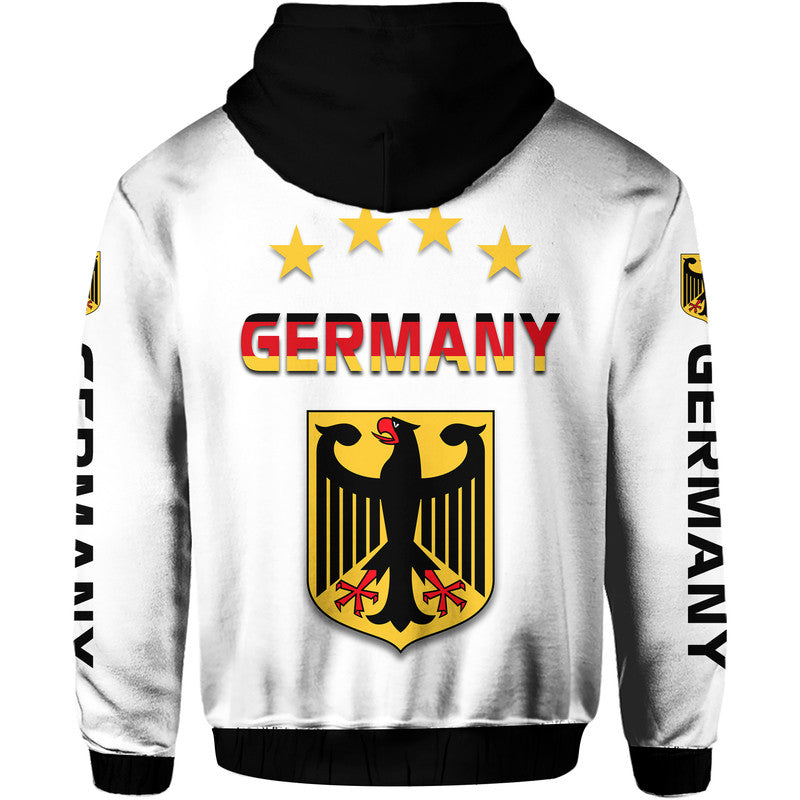 Germany Home Kit Football WC 2022 Hoodie - Wonder Print Shop