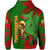 Portugal Football Hoodie Dragon of Royal Arms During The Reign of Queen Maria II - Wonder Print Shop