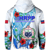 Special Samoa HRPP Party Hoodie Tribal Samoan Hibiscus Design - Wonder Print Shop