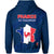 France Football 2022 With Flag Map Hoodie - Wonder Print Shop