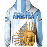 Argentina Sol de Mayo Football Hoodie - Wonder Print Shop